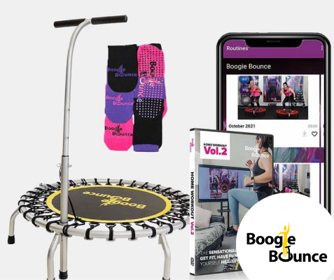 Boogie bounce trampoline discount size